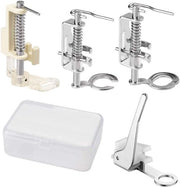 Set di 4 punti metallici per macchine da cucire per uso domestico - parti di ricambio e accessori - compatibile con bassa schiena