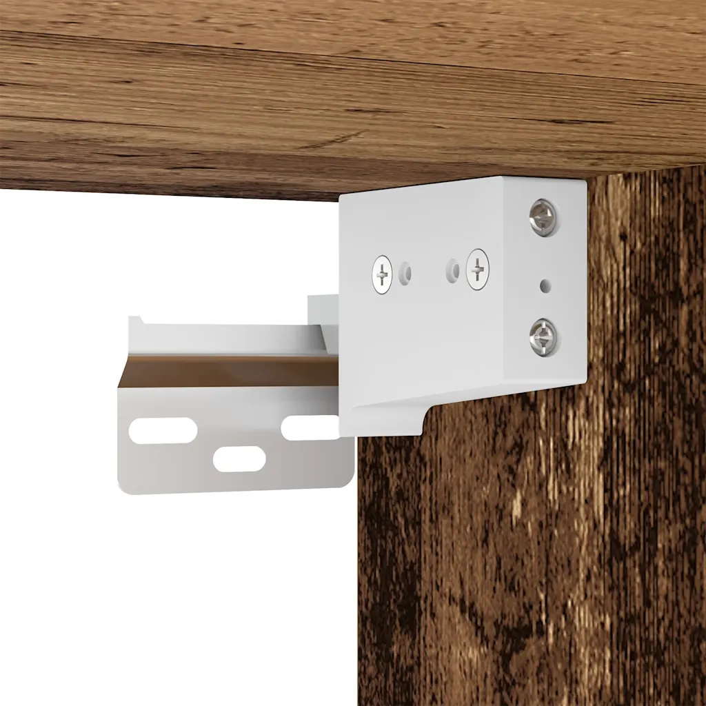 Mobili TV a Parete 6 pz | Armadietto TV | Mobile Porta TV Legno Vecchio Legno Multistrato