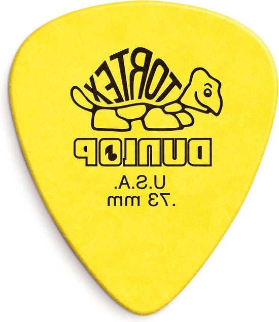 Tortex Standard Giallo .73Mm Punte per Chitarra 418R-73
