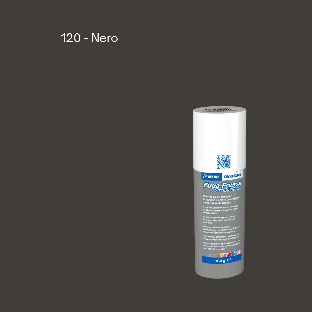 Rinnovo fughe sbiadite ripristinare pavimento ultracare fuga fresca 160 gr *** colore- nero - 120, confezione 1