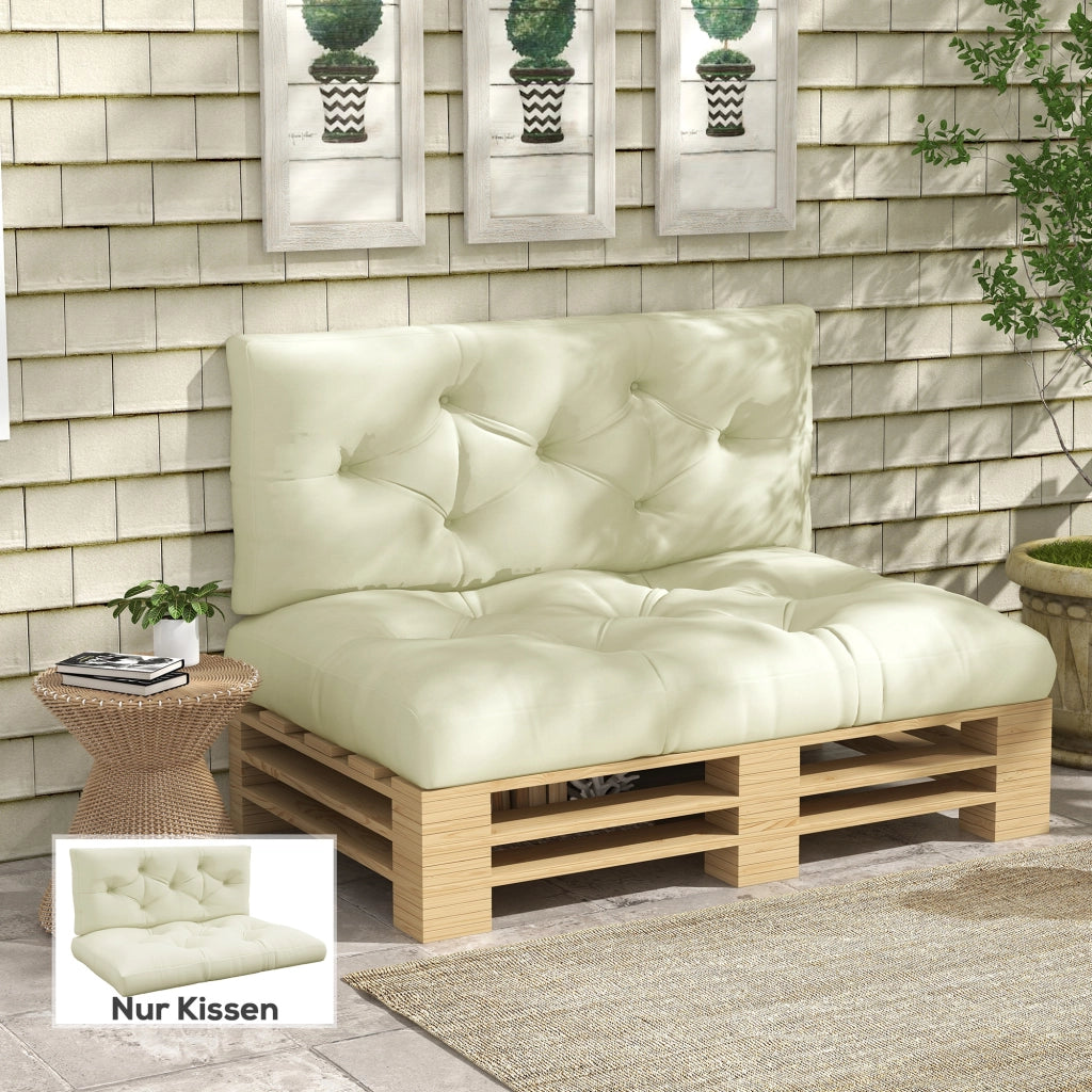 Cuscino per Divano ¨C Minimal ¨C 120x80x12 cm Cremewei?