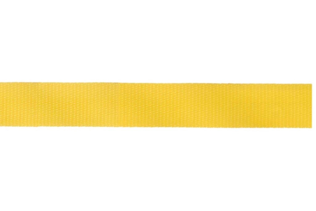 Cinghia In Poliestere Gialla Mm 25 E Lunghezza 5 Metri - Masidef
