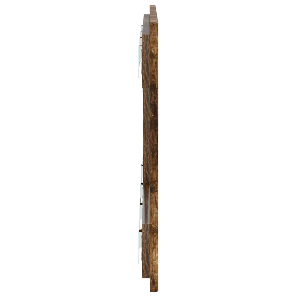 Testiera da Muro ZWOLLE Rovere Fumo Legno ingegnerizzato 896510