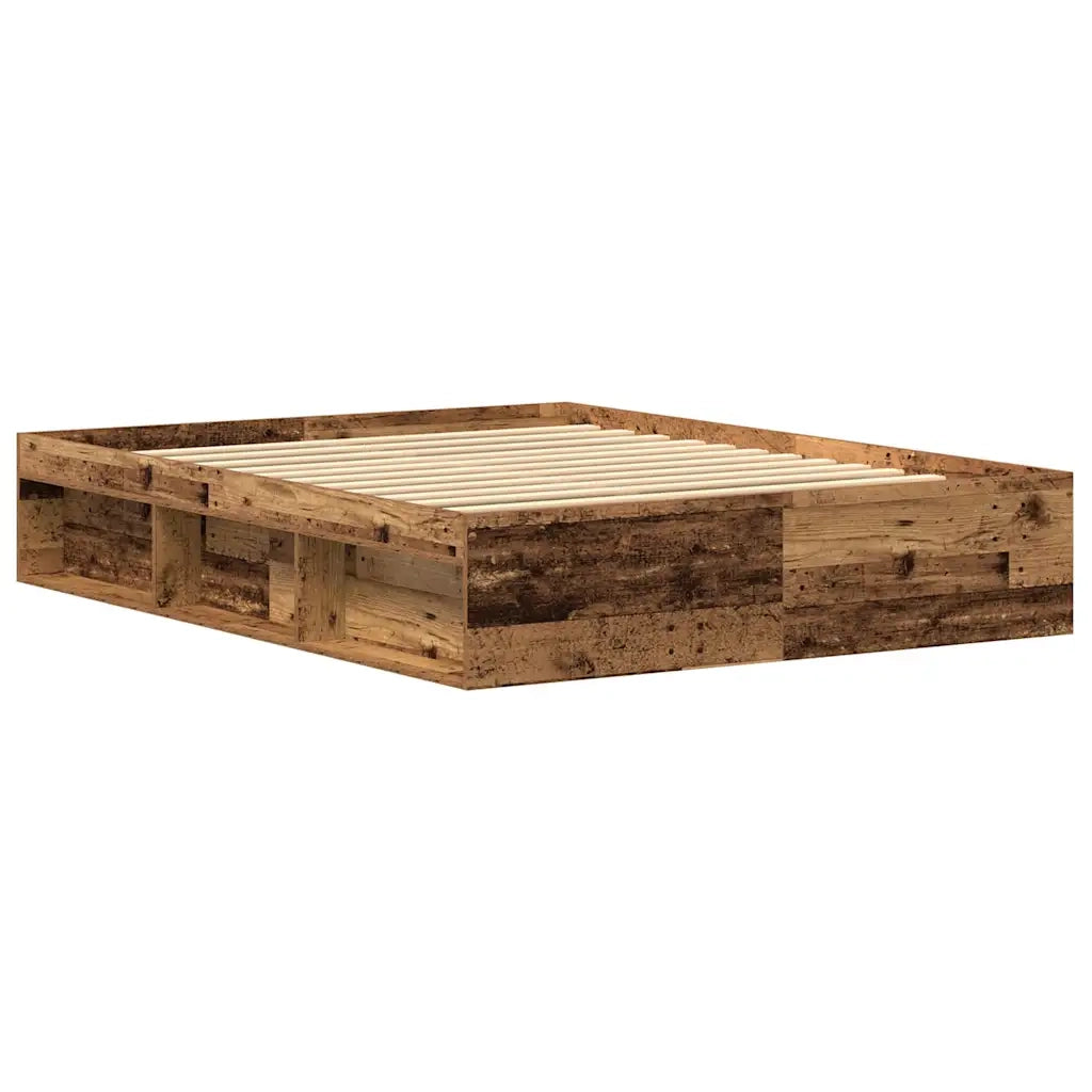 Giroletto senza Materasso Legno Antico 150x200cm in Truciolato 3329312