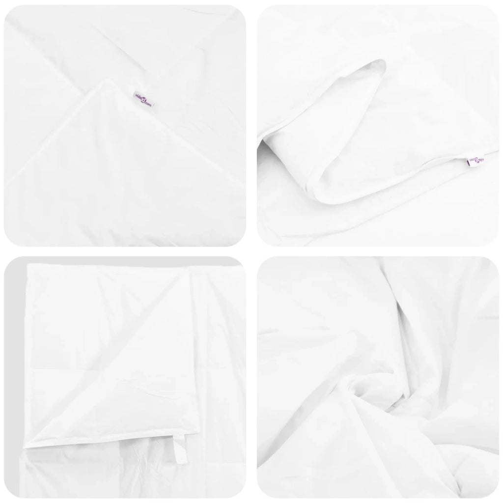 Set di Piumoni con cuscino 3 pz | Duvet Bianco Piuma d'anatra
