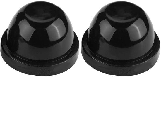 Sfoglia Luce - 75 mm - Aria e Acqua Stoppa - 2 Pezzi - Alta Qualità PVC-Rubbero - Adatto per Retrofit Illuminazione - Aria e Acqua Stoppa per Luce Anteriore