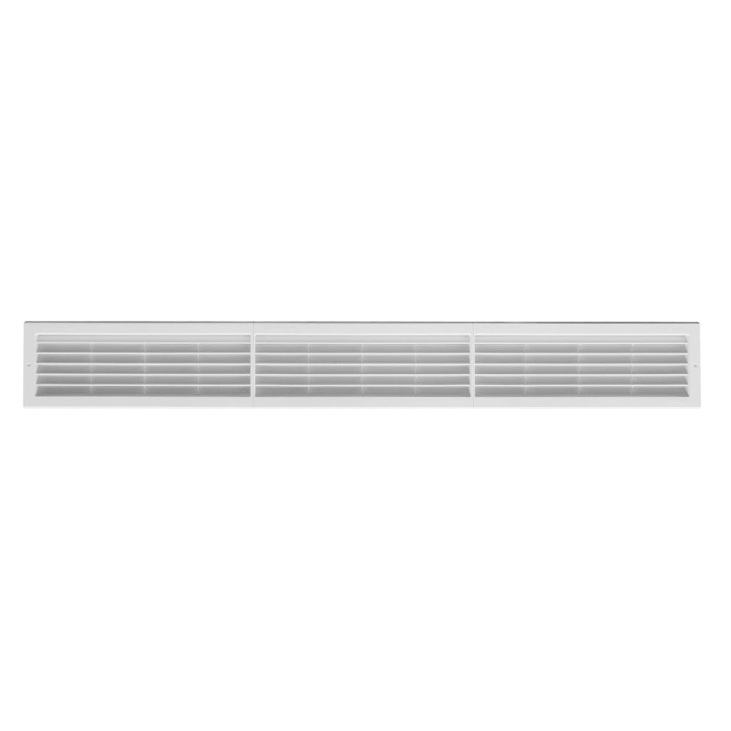 GRIGLIA DA INCASSO CON RETE L. 1042 X H. 130 MM- Bianco- FIRST- pezzi 1
