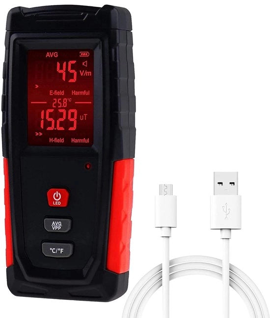 Misuratore Campo Elettromagnetico - Attrezzo per caccia ai fantasmi - Misuratore K2 - Contatore Geiger