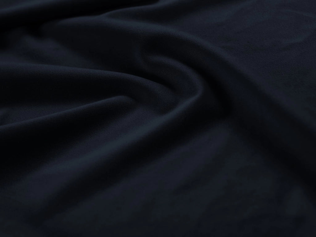 Cosmopolitan Design - Divano "Bali" 3 posti in velluto blu scuro 