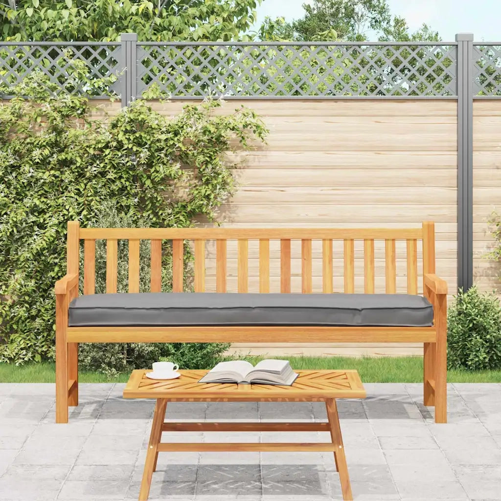 Cuscino per pallet Grigio 180 x 40 x 8 cm Tessuto Oxford 42001669