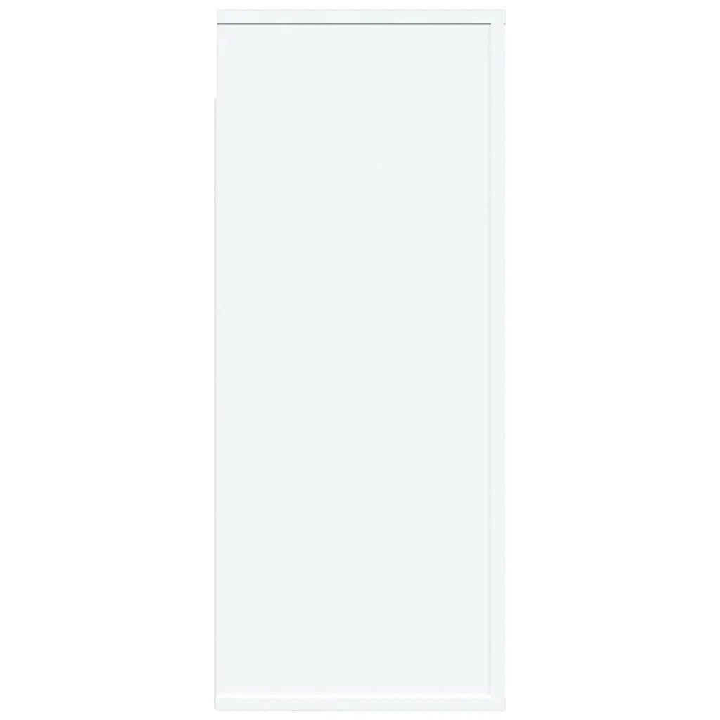 Mobile a Parete Bianco 80x33x80 cm in Legno Multistrato 816592