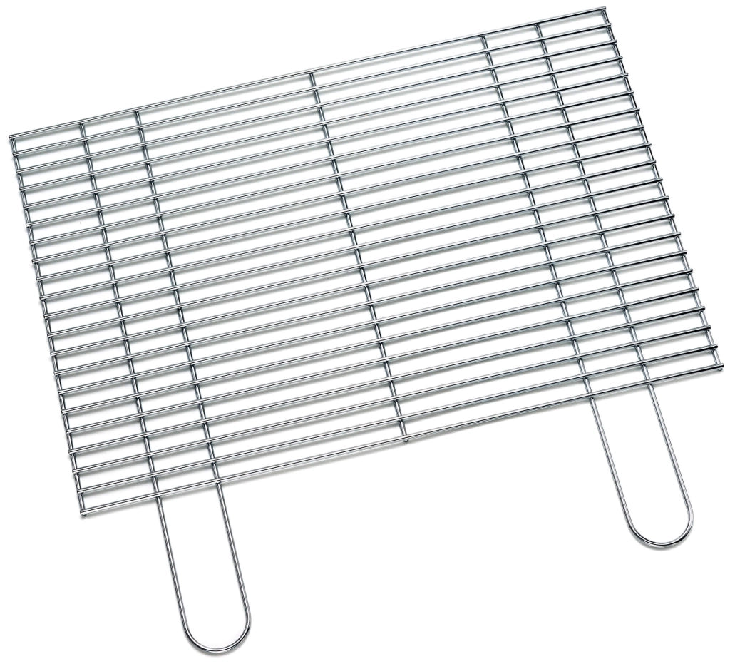 Griglia per Barbecue 60x40 cm in Acciaio Cromato Vannini