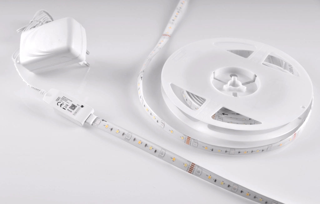 Striscia LED WiFi 2m RGB+CCT 3000-6000K IP65 Polux