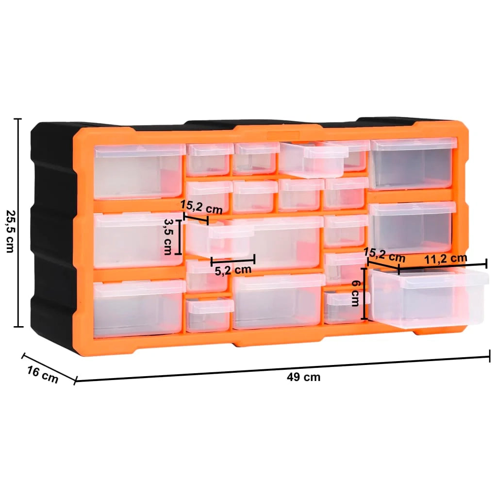 Organizer multi-cassetto con 22 cassetti 49 cm 02_0003251