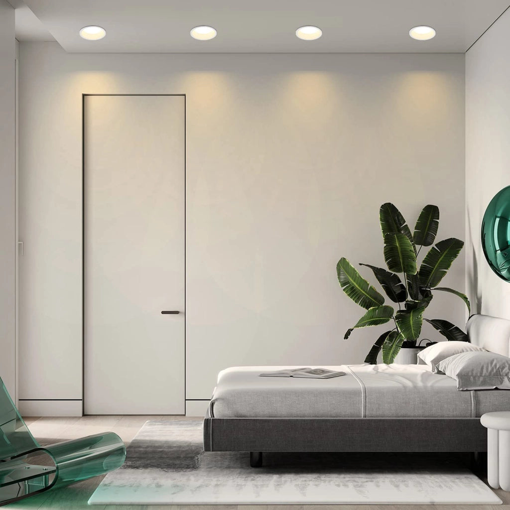 ZMH Faretto da soffitto LED da incasso 5er Set 5W IP44