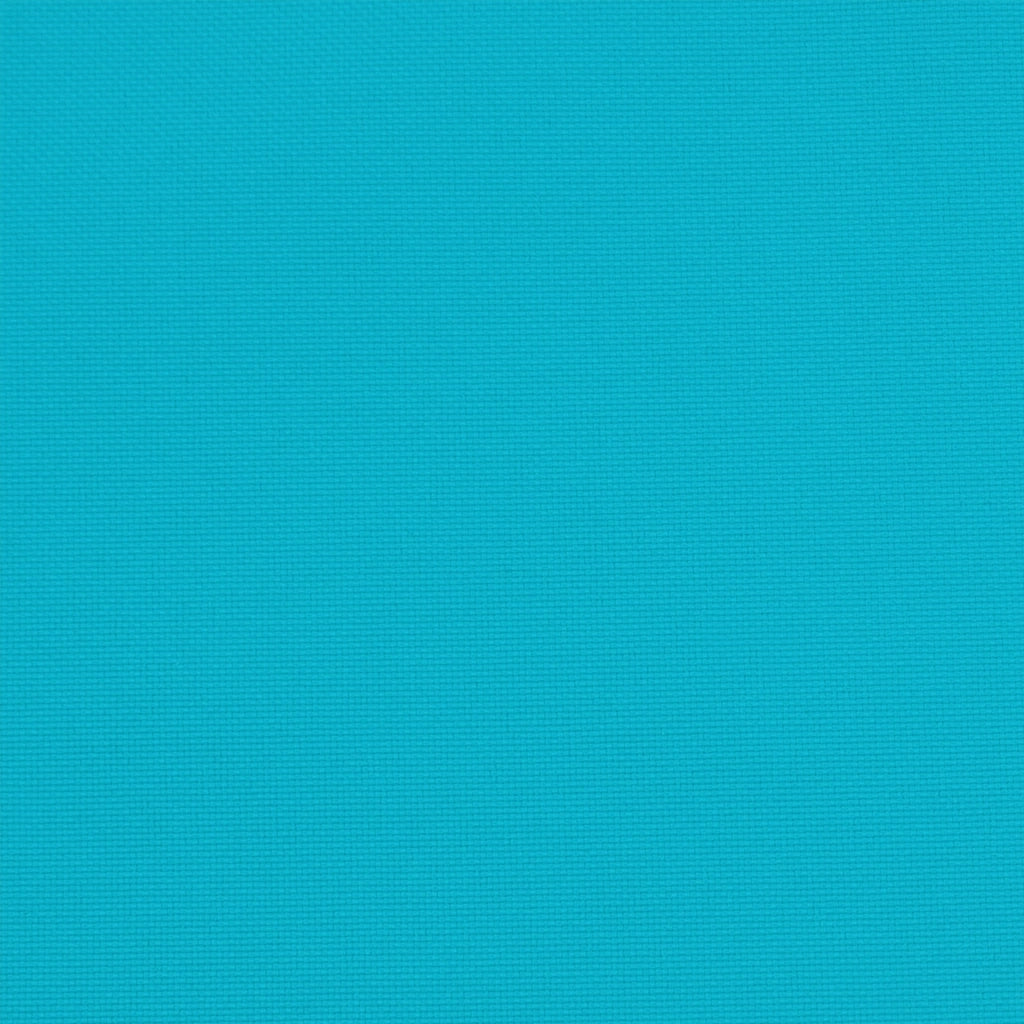 Cuscini per Sedia 4 pz Turchese 40x40x3 cm in Tessuto 361030