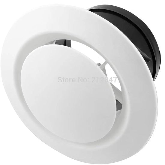Ventilatore a rasoio rotondo - Regolabile - In plastica ABS - 150 mm - Rasoio per insetti - Installazione semplice - Peso netto 250g - Rasoio per aria
