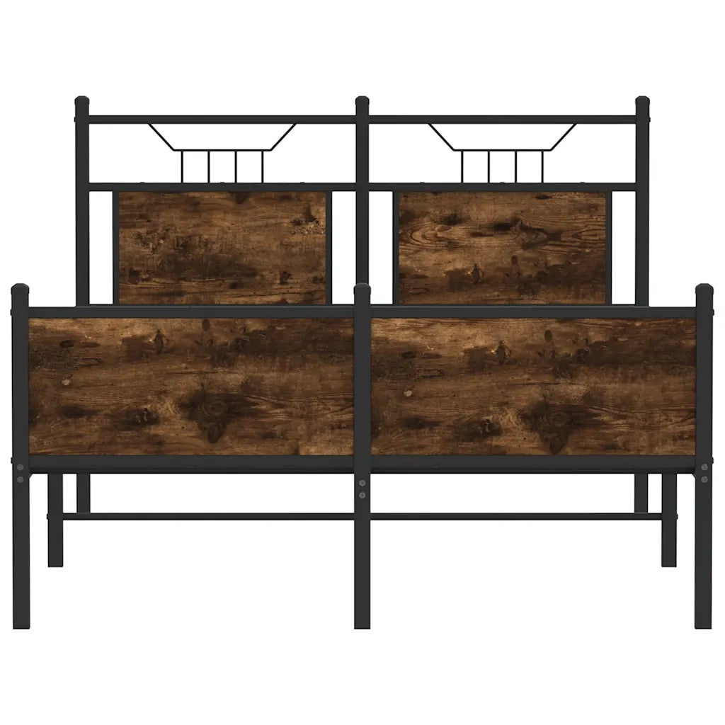 Giroletto senza Materasso Rovere Fumo 120x190 cm in Truciolato 4106923