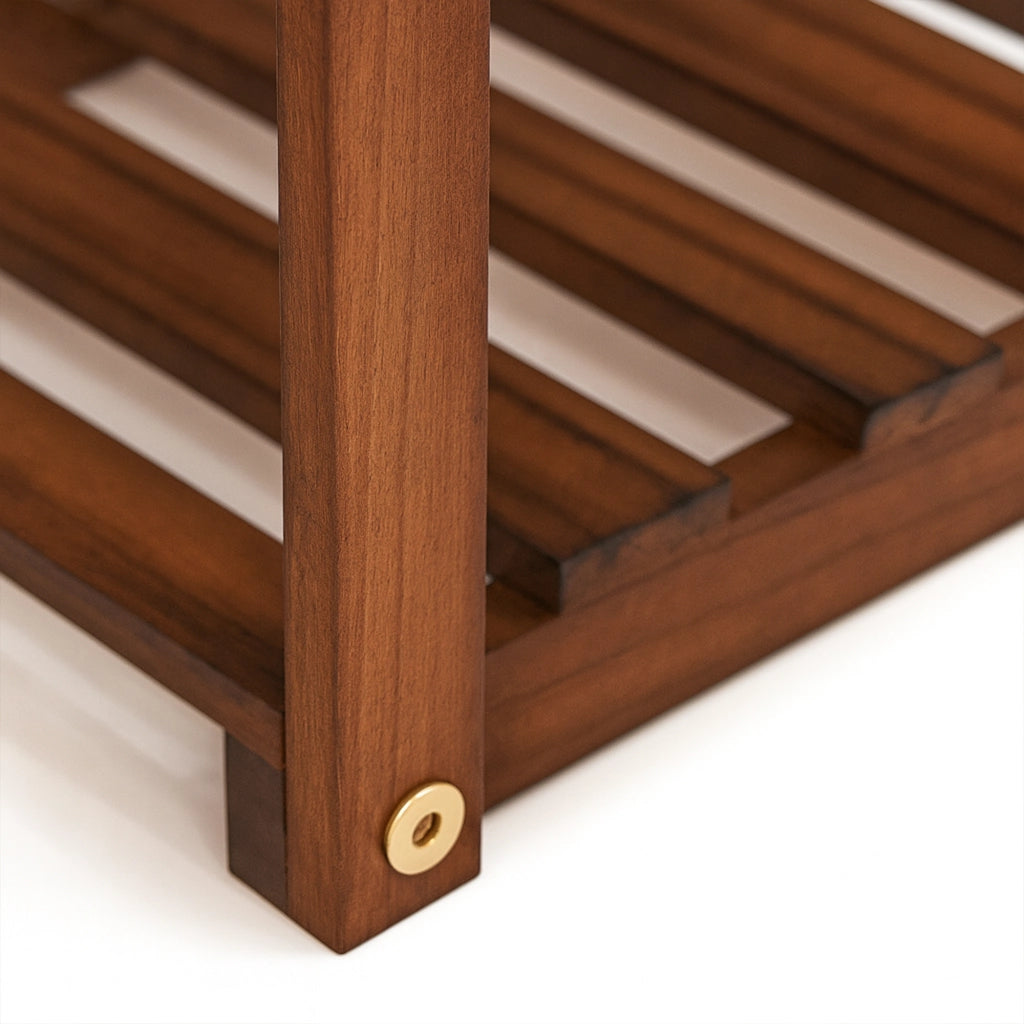 Takumi - Scaffale per Piante Fioriera 113x97x25 cm Porta Vasi da Interno 9 Ripiani in Legno di Abete