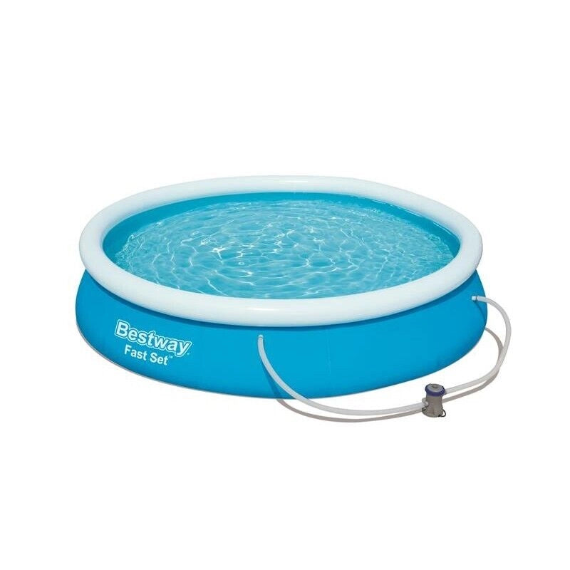 PISCINA GONFIABILE 366 X 76 CM AUTOPORTANTE FUORI TERRA POMPA FILTRO FAST SET