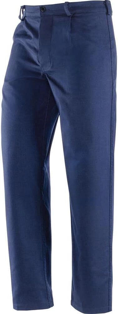 GB Greenbay NR43522050 Pantalone da Lavoro Cotone Sanforizzato 270 g-m² Taglia 50 4 Tasche Chiusura Bottoni e Patta colore Blu