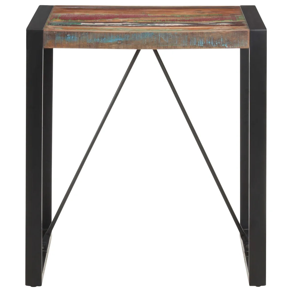 Tavolo da Pranzo | Tavolo da cucina 70x70x75 cm in Legno Massello di Recupero