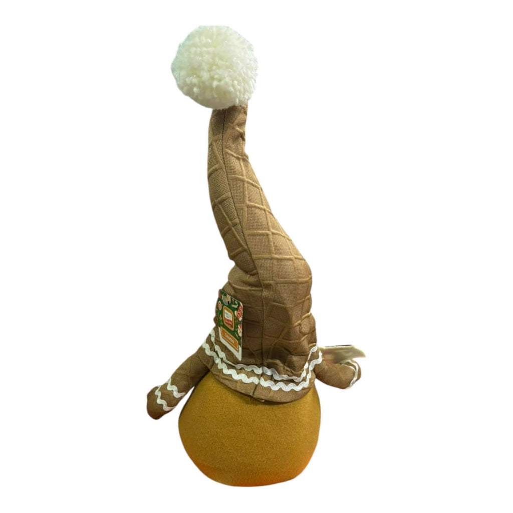GENERAL TRADE - GNOMO NATALIZIO IN POLIESTERE E SABBIA H55CM