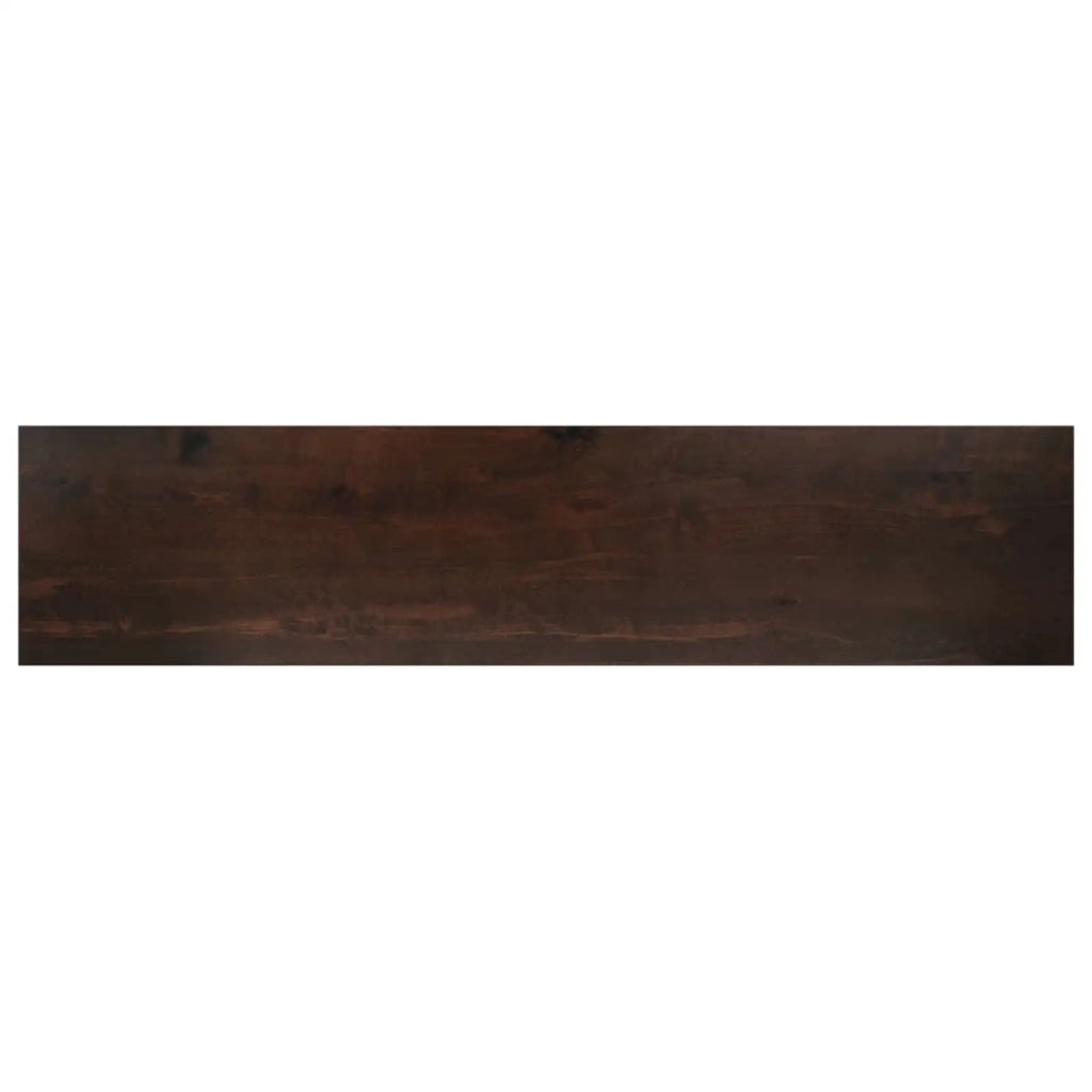 Tappeti per scale 12 pz 110 x 25 x 2 cm Marrone Scuro 3446380