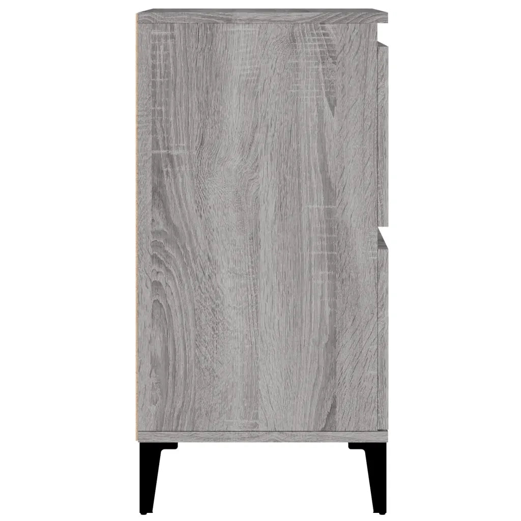 Credenze 3pz | Madia | Buffet da pranzo | Armadio da pranzo Grigio Sonoma 60x35x70 cm in Legno Multistrato