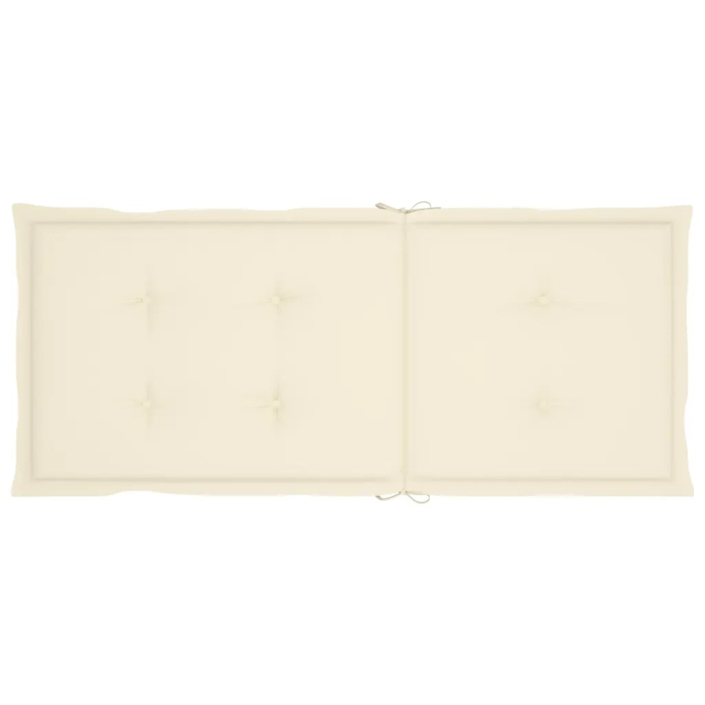 Sedie da Giardino Reclinabili 6 pz con Cuscini Massello Acacia 3065319