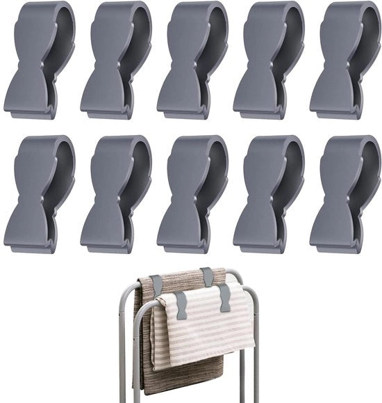 Accessori per cucina - Clip per asciugamano 4 pezzi - Antiscivolo - Previene cadute - Accessori per cucina