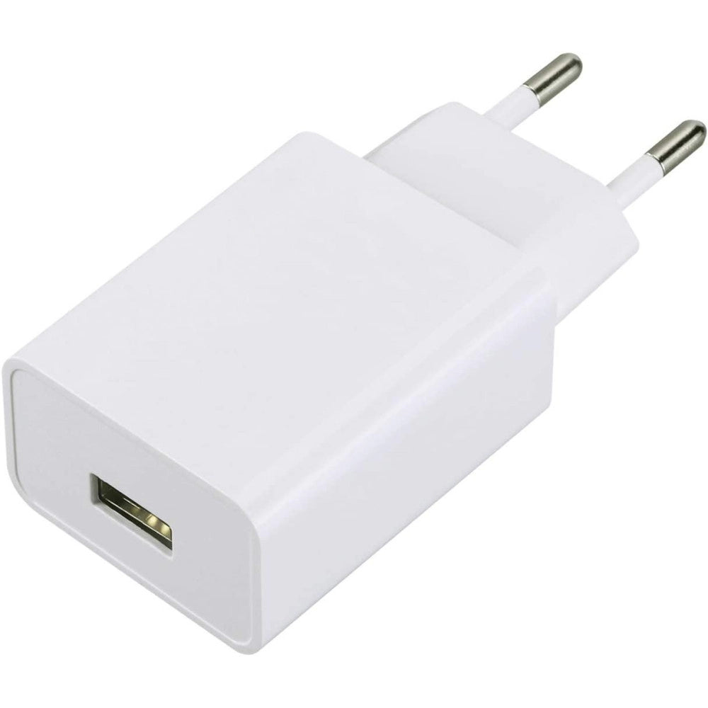 Trade Shop - Spina Caricabatterie Usb Smartphone 2.1a Ricarica Veloce Per Presa Muro Q-cd013 -