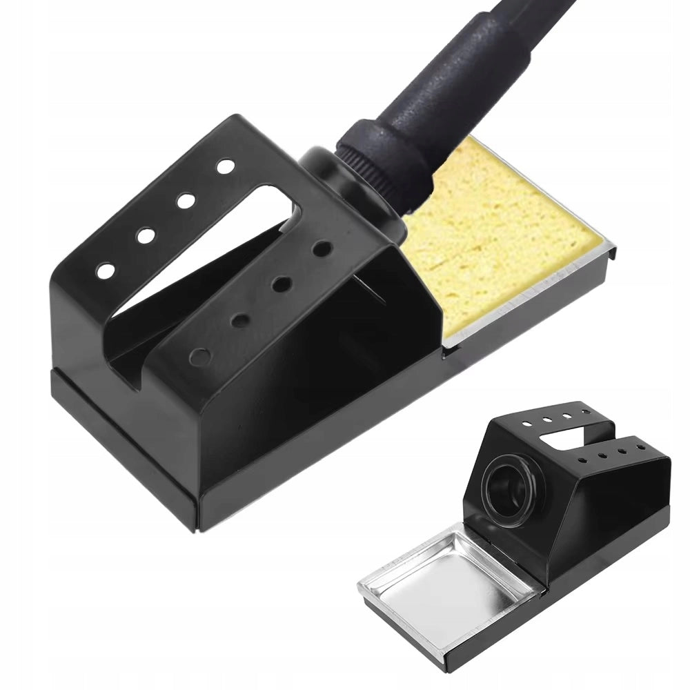 Supporto Saldatore in Metallo 70x159mm – Costruzione Solida | Dimensioni: 70x159mm, Altezza: 72mm