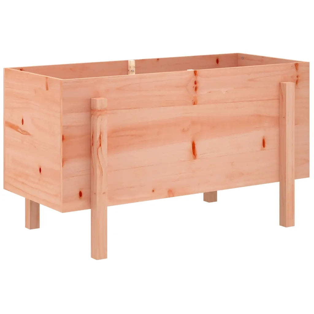 Fioriera Rialzata Giardino-Vaso da Esterno-Supporto per Vaso 101x50x57 cm Legno Massello Douglas