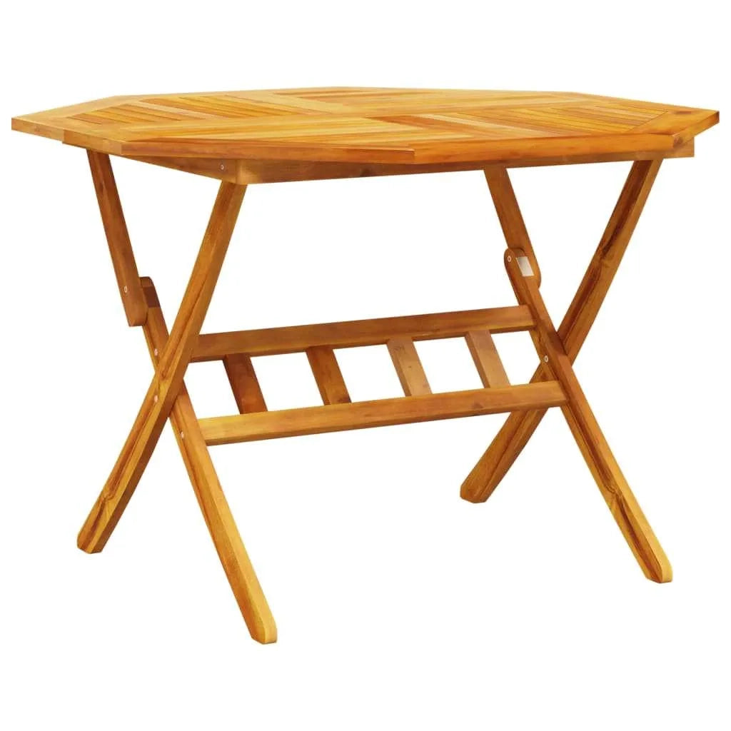 Set da Pranzo per Giardino 5 pcs Marrone 3375706