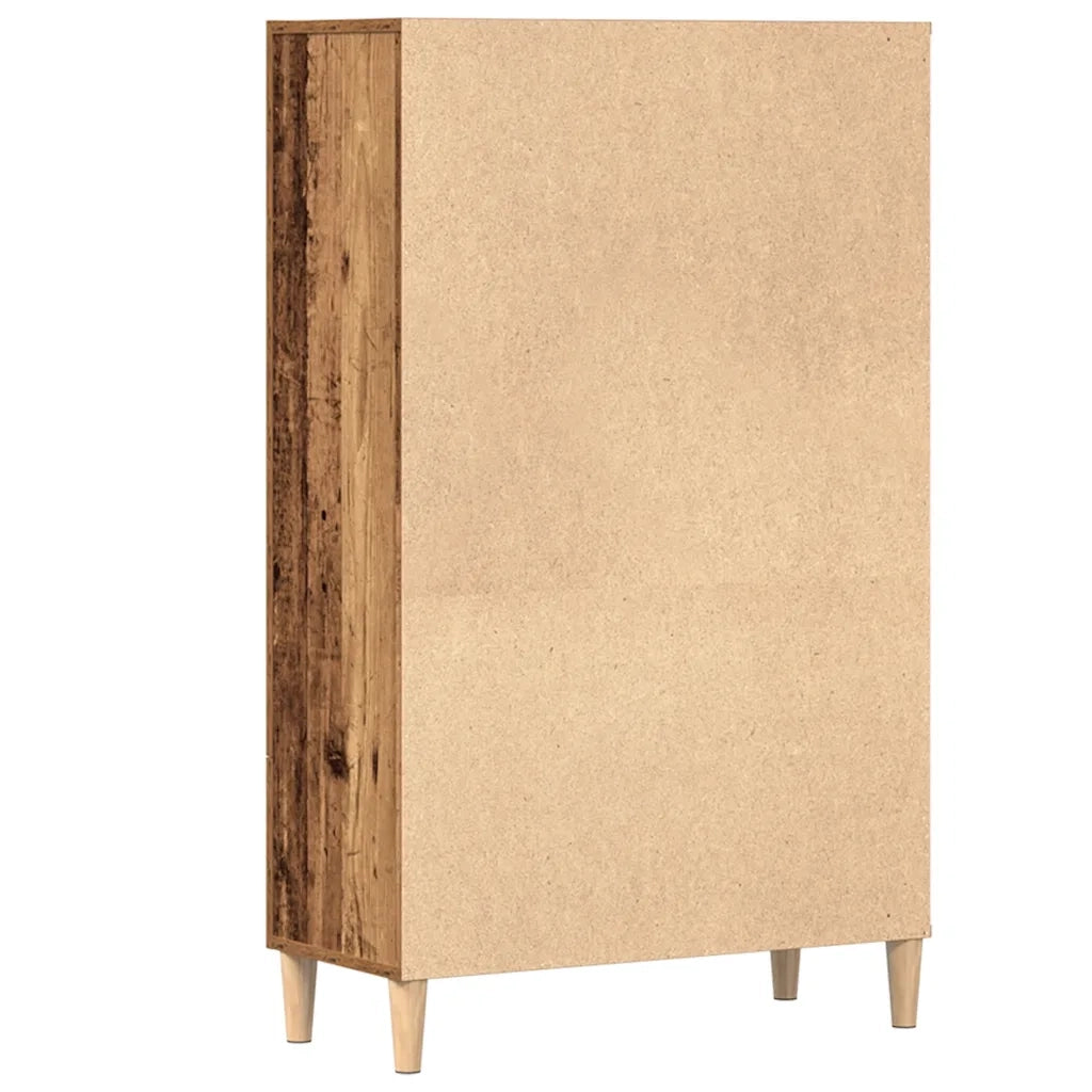 Credenza-Buffet-Armadio da cucina Legno Antico 70x31x115 cm in Legno Multistrato 234119
