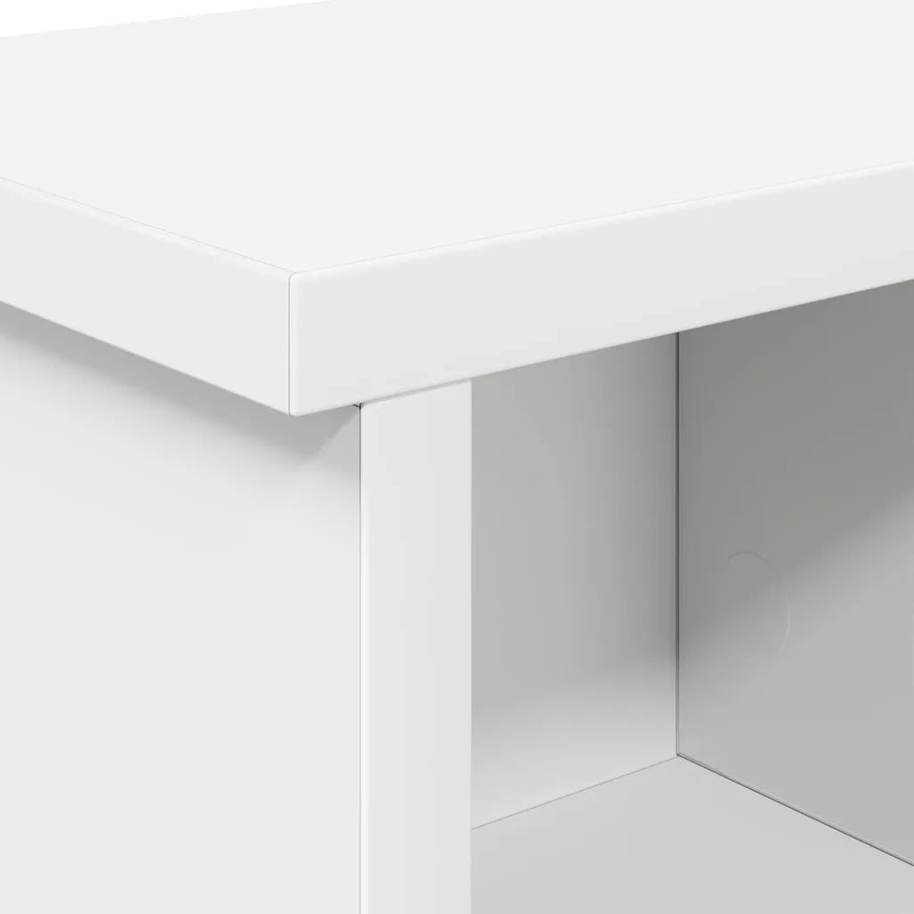 Appendiabiti a muro Bianco 50 x 16 x 26 cm Legno multistrato 874307