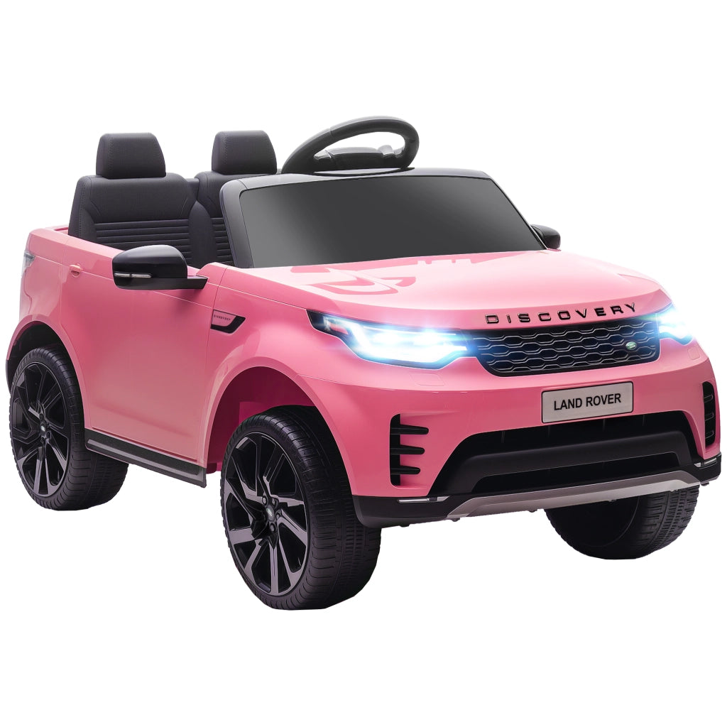 Auto elettrica per bambini Land Rover Discovery 12V - Xylo - rosa, telecomando 2.4G, 105x68.5x58cm