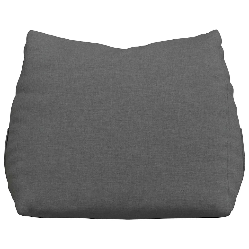 Cuscino per Schiena Grigio scuro 45 x 20 x 35 cm Tessuto 42015003