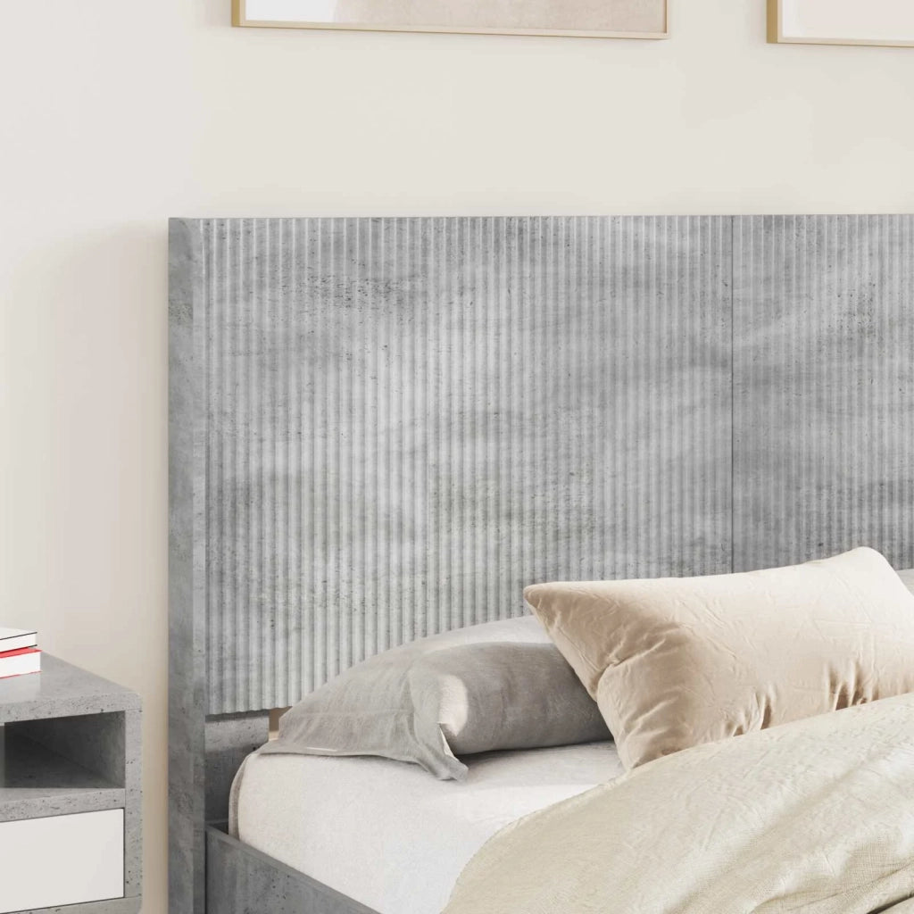 Struttura del letto con stoccaggio e testata Grigio Cemento 3414104