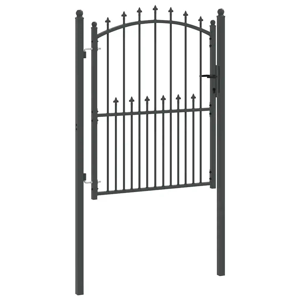 Cancello della recinzione con punte EMMEN 150 x 100 cm 42009019