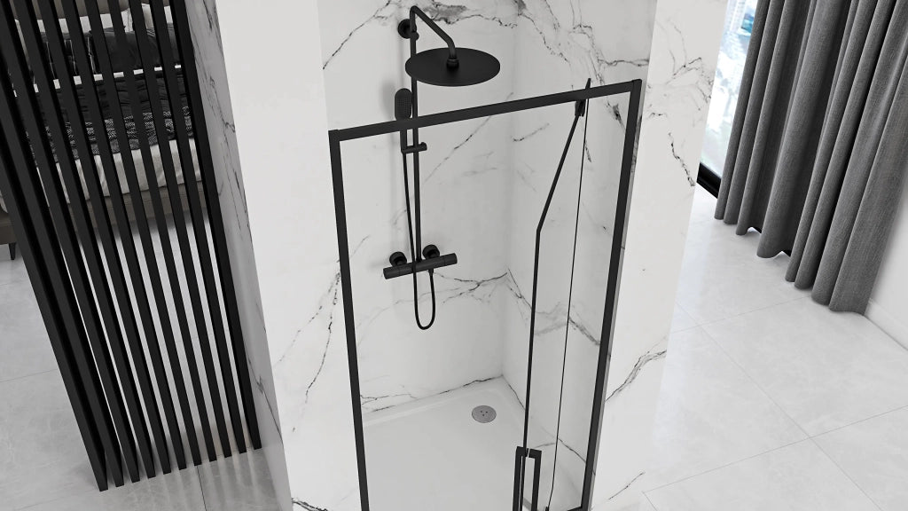 Porta Doccia Battente Rapid Swing 100