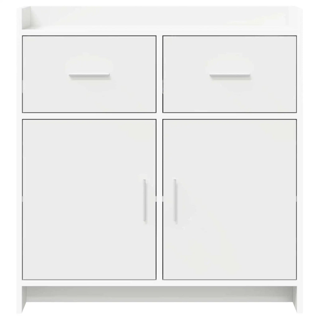 Credenza Bianco 75 x 36 x 80 cm Legno ingegnerizzato 8011115