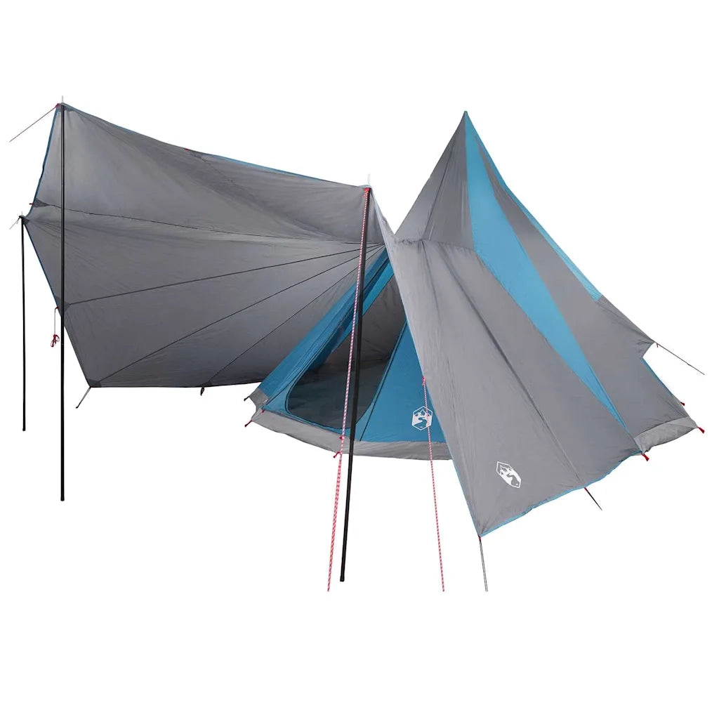 Tenda Tipi con tetto-Tenda da campeggio Blu 510 x 690 x 330 cm taffet¨¤
