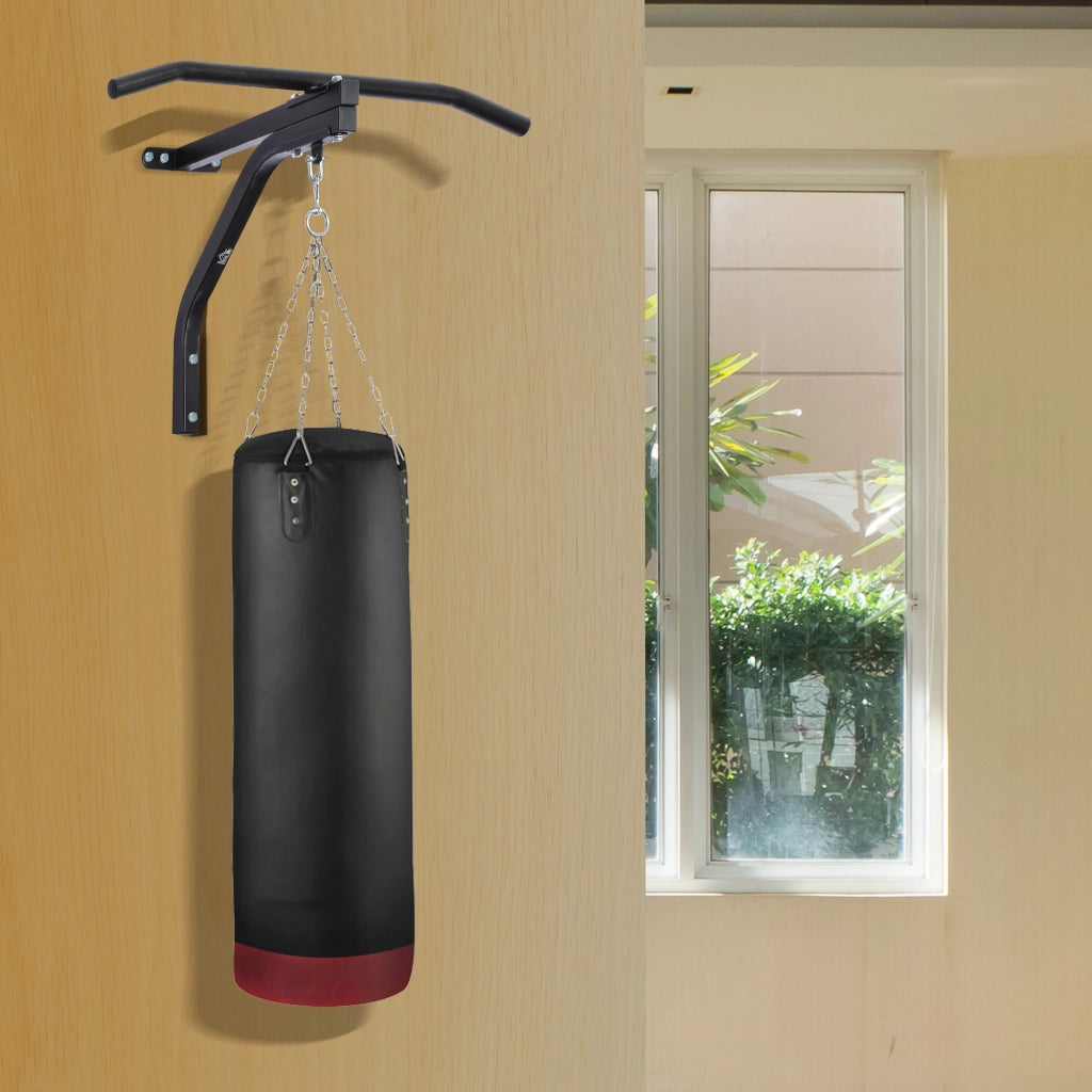 Supporto per sacco boxe ¨C Minimal ¨C acciaio nero 93x47x51 cm