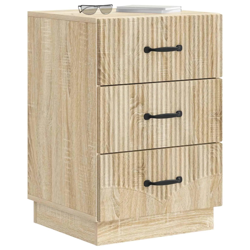 Armadio da Notte con cassetto Rovere Sonoma 43 x 41 x 63,5 cm 895247