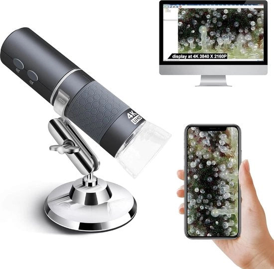 Microscop digitale - Inclusa camera - Compatibile con smartphone - Elettrico
