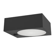 Esterno Solare Moderno Darfano Plastiche Nere Led 6,5W 934Lm Ip54