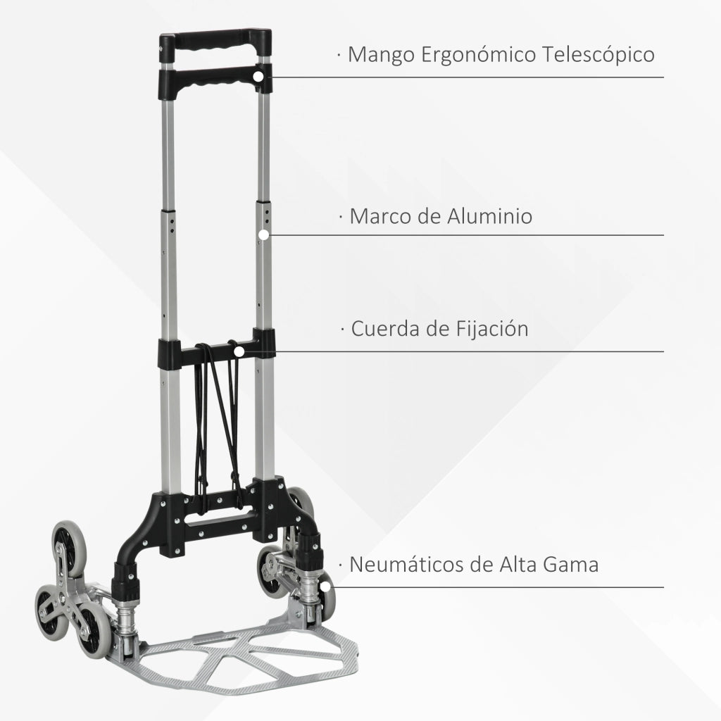 Carrello Portatile Pieghevole per Scale ¨C Minimal ¨C 70kg