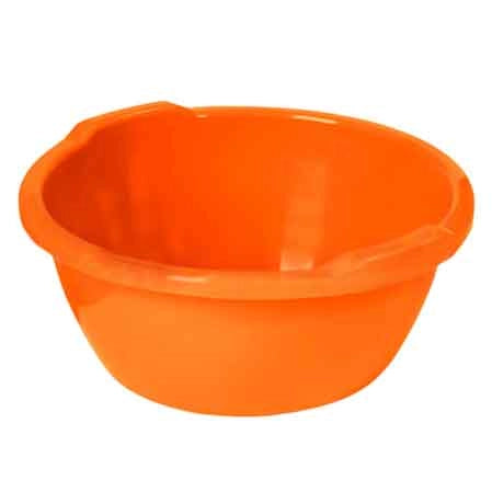 BACINELLA ROTONDA 14 lt, cm Ø 40x42x17h - Col. Arancio